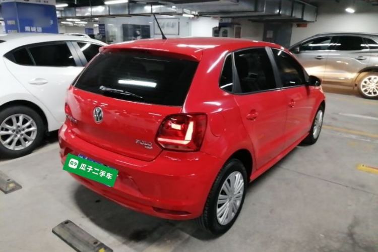 Used Volkswagen Polo 2016 1.6L Automatic Comfort Model Rear Right 45 Deg