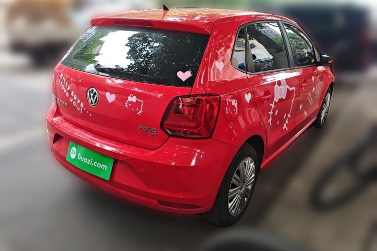 Used Volkswagen Polo 2016 1.6L Automatic Comfort Model Rear Right 45 Deg