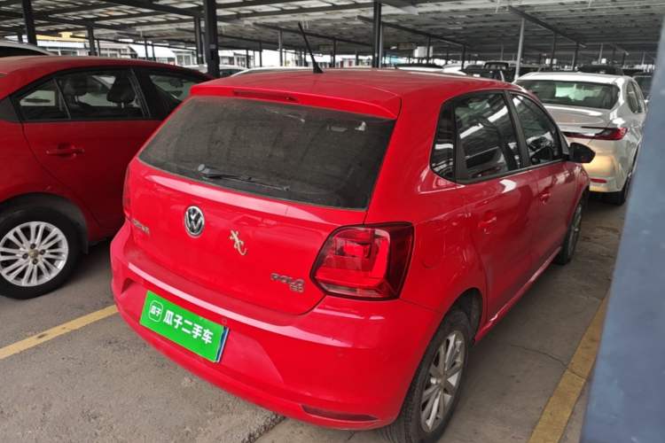 Used Volkswagen Polo 2016 1.6L Automatic Comfort Model Rear Right 45 Deg