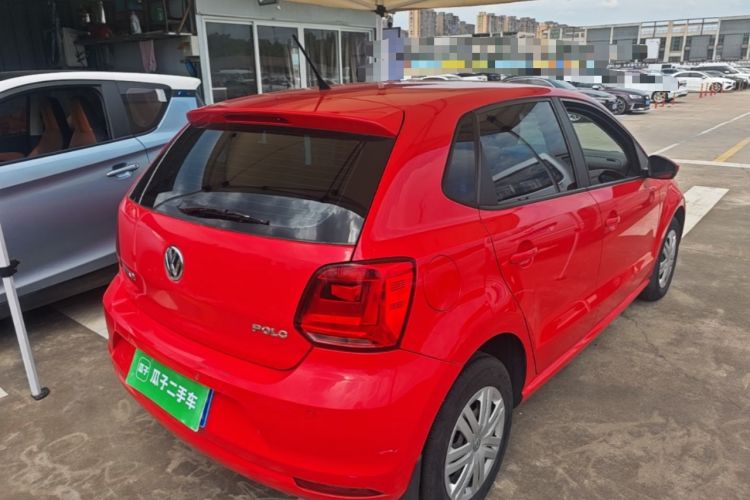 Used Volkswagen Polo 2016 1.4L Automatic Trendy Model Rear Right 45 Deg