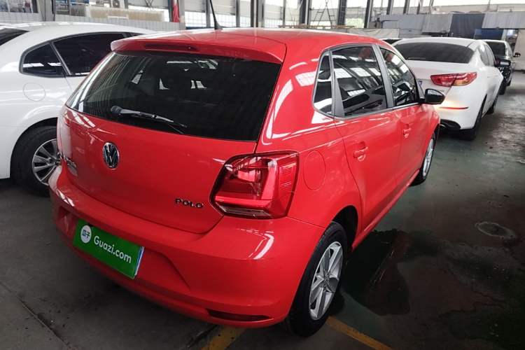 Used Volkswagen Polo 2016 1.4L Automatic Trendy Model Rear Right 45 Deg