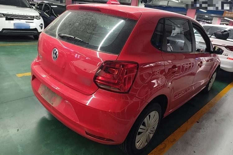 Used Volkswagen Polo 2016 1.6L Automatic Comfort Model Rear Right 45 Deg
