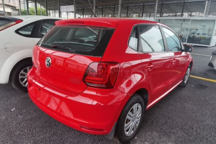 Used Volkswagen Polo 2016 1.4L Automatic Trendy Model Rear Right 45 Deg