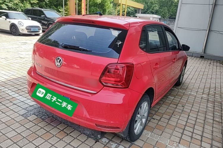 Used Volkswagen Polo 2016 1.6L Automatic Luxury Model Rear Right 45 Deg