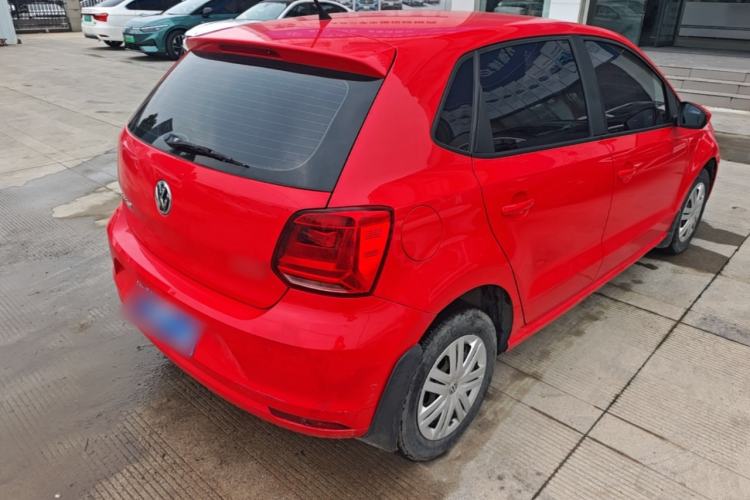 Used Volkswagen Polo 2016 1.4L Manual Fashion Model Rear Right 45 Deg