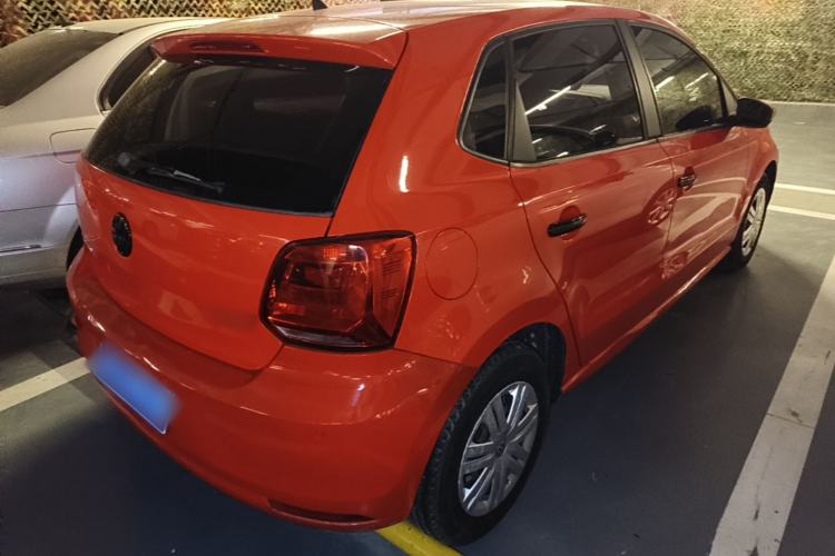 Used Volkswagen Polo 2016 1.4L Automatic Trendy Model Rear Right 45 Deg