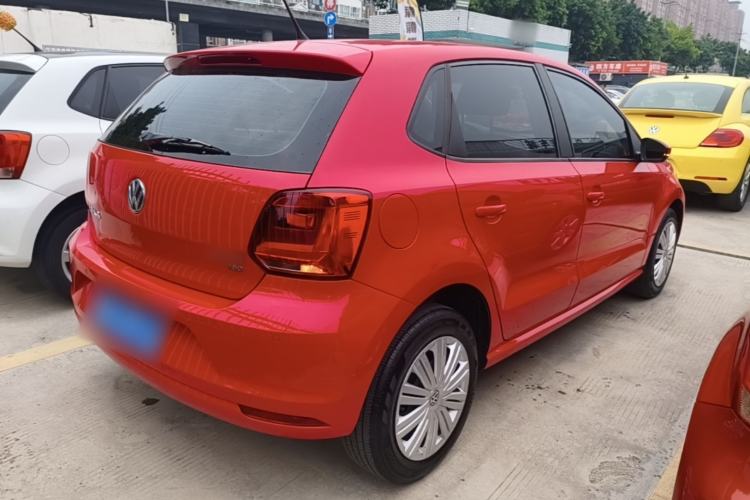 Used Volkswagen Polo 2016 1.6L Automatic Comfort Model Rear Right 45 Deg