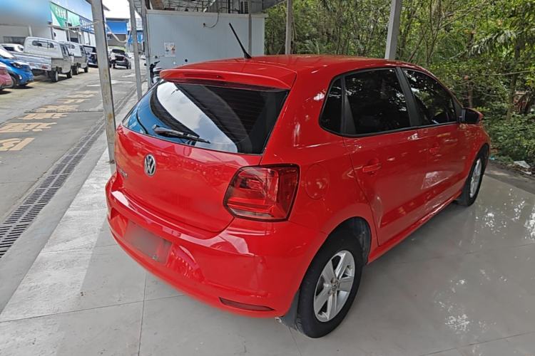 Used Volkswagen Polo 2016 1.4L Automatic Trendy Model Rear Right 45 Deg
