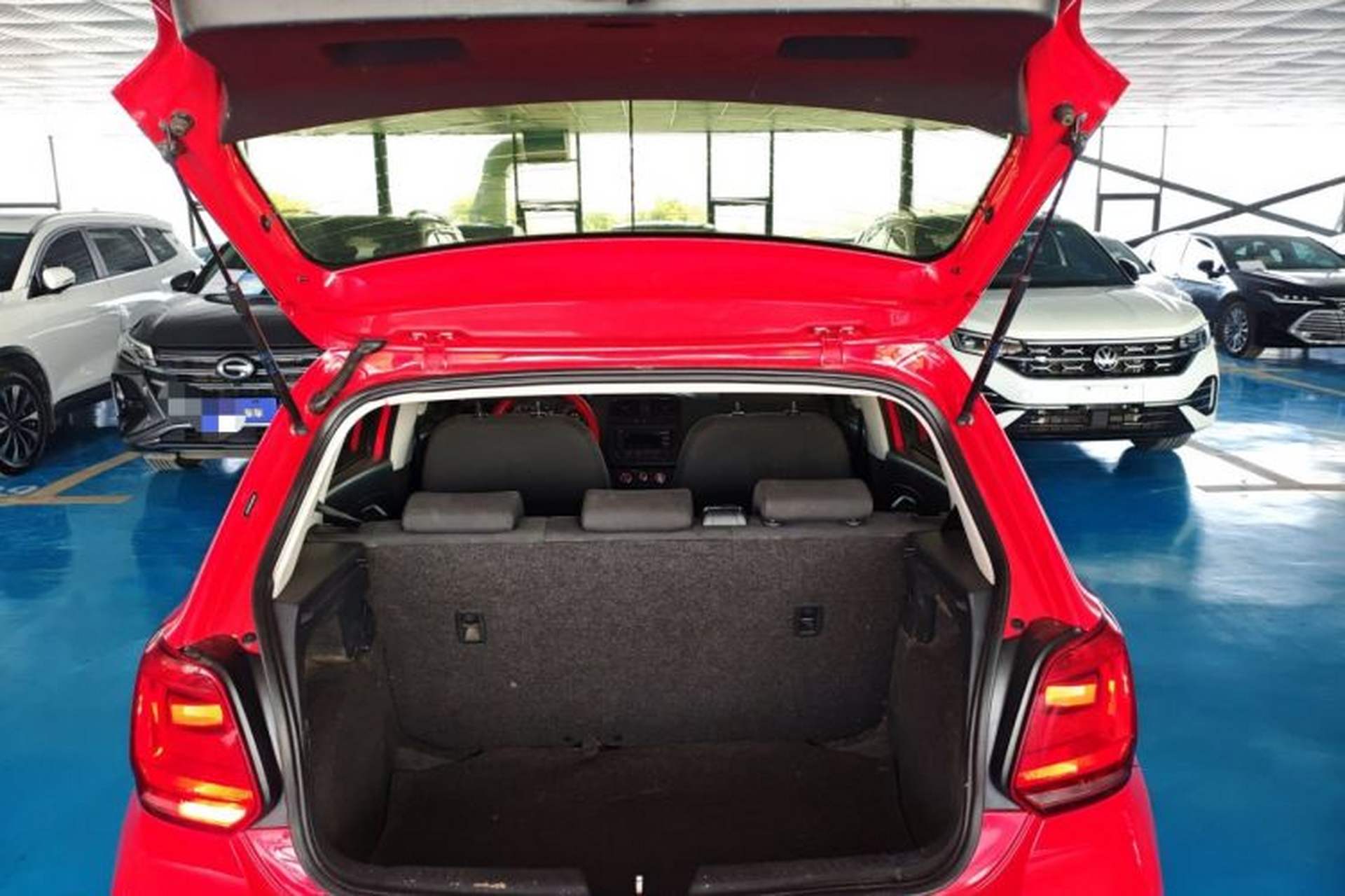 Used Volkswagen Polo 2016 1.4L Automatic Trendy Model Trunk