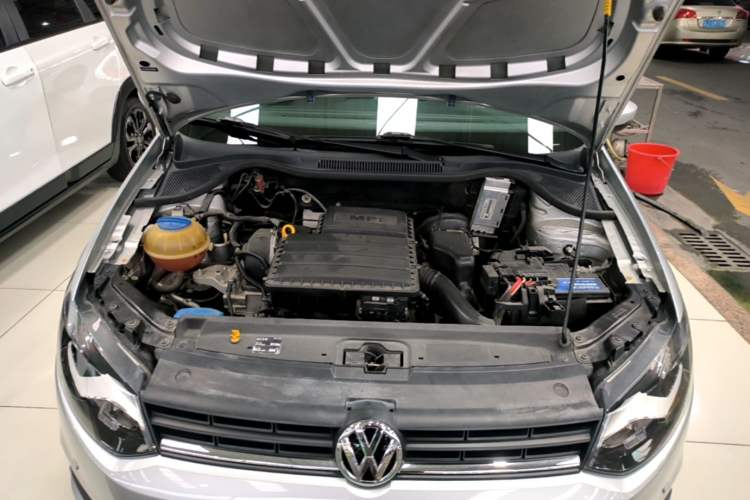 Used Volkswagen Polo 2016 1.4L Automatic Trendy Model Engine Bay