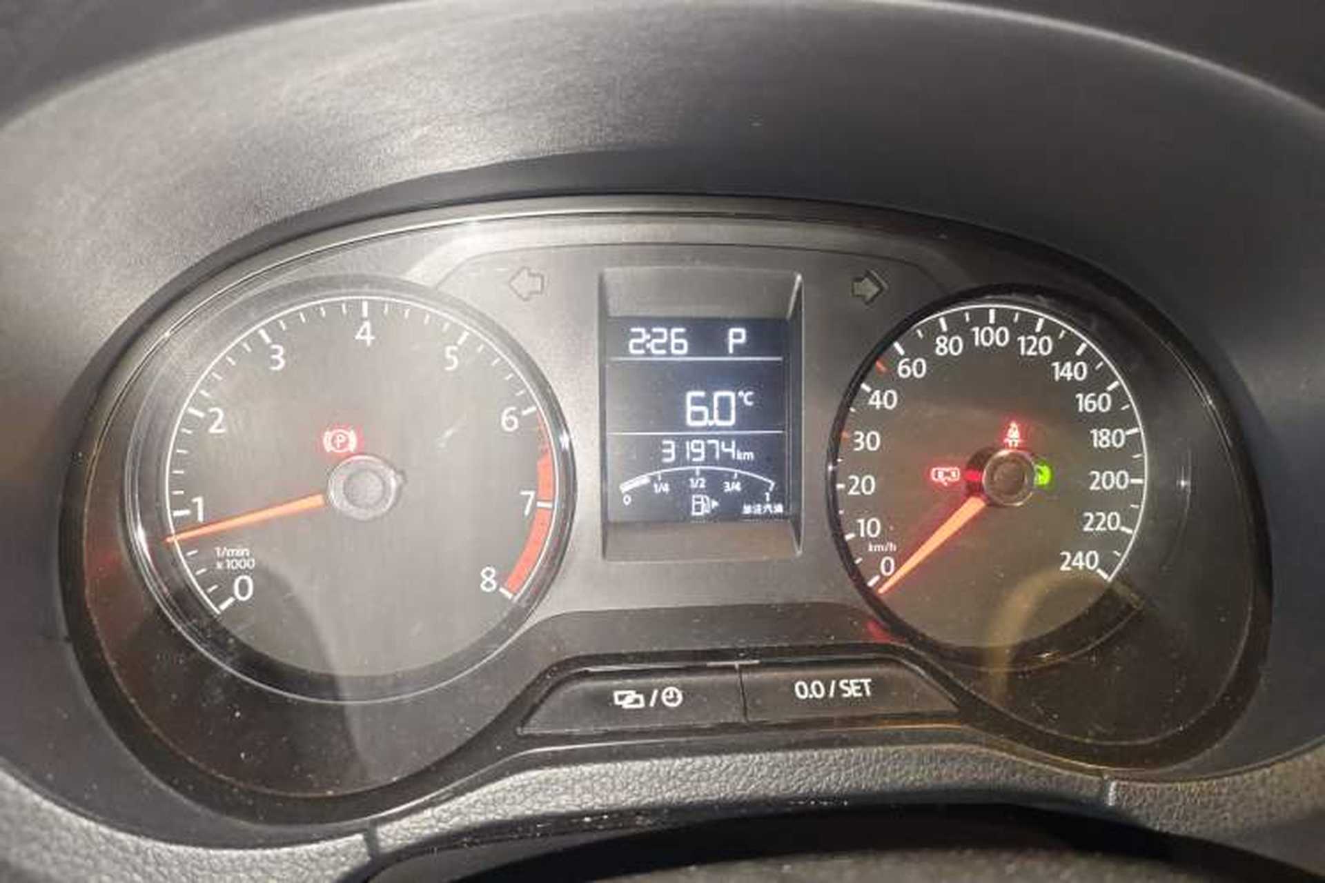 Used Volkswagen Polo 2016 1.4L Automatic Trendy Model Instrument Cluster