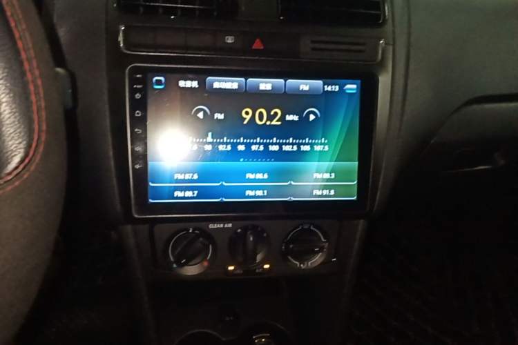 Used Volkswagen Polo 2016 1.4L Automatic Trendy Model Audio And AC Panel