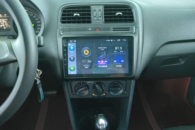 Used Volkswagen Polo 2016 1.4L Automatic Trendy Model Audio And AC Panel