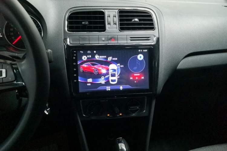 Used Volkswagen Polo 2016 1.6L Automatic Comfort Model Audio And AC Panel