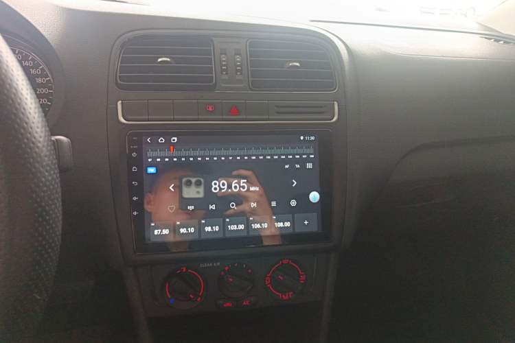 Used Volkswagen Polo 2016 1.4L Automatic Trendy Model Audio And AC Panel