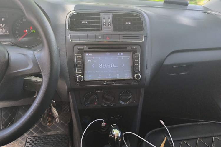 Used Volkswagen Polo 2016 1.4L Automatic Trendy Model Audio And AC Panel