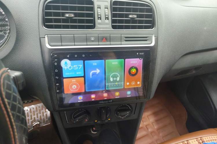Used Volkswagen Polo 2016 1.4L Automatic Trendy Model Audio And AC Panel