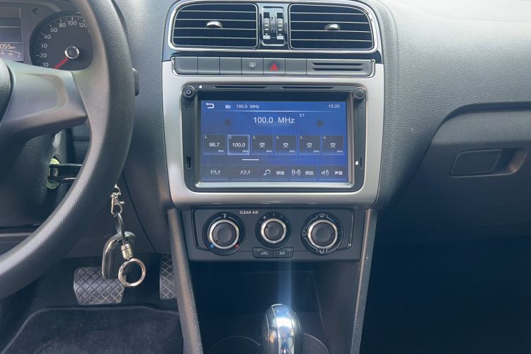 Used Volkswagen Polo 2016 1.4L Automatic Trendy Model Audio And AC Panel