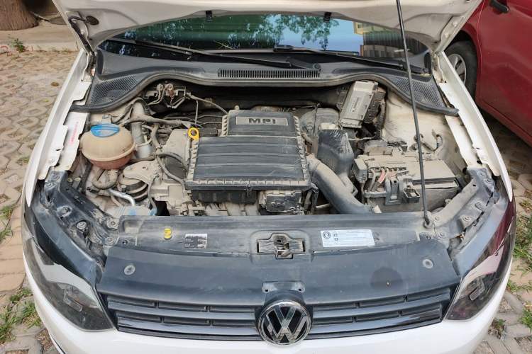 Used Volkswagen Polo 2016 1.4L Automatic Trendy Model Engine Bay