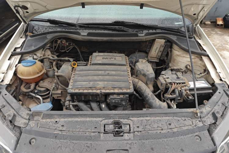 Used Volkswagen Polo 2016 1.4L Automatic Trendy Model Engine Bay