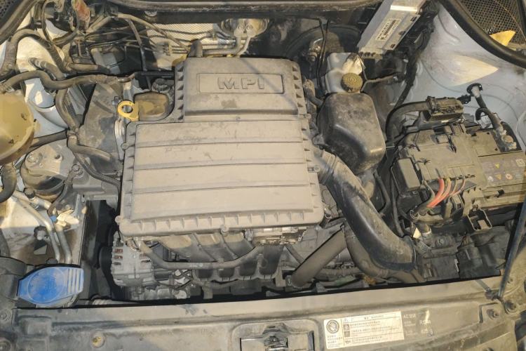 Used Volkswagen Polo 2016 1.4L Automatic Trendy Model Engine Bay