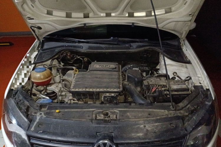 Used Volkswagen Polo 2016 1.4L Automatic Trendy Model Engine Bay