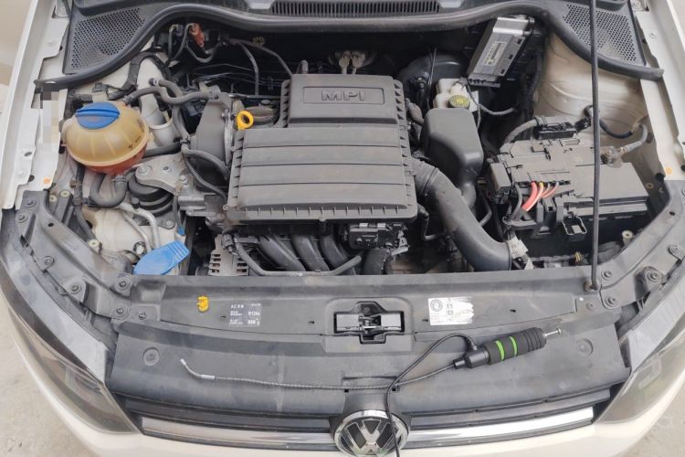 Used Volkswagen Polo 2016 1.4L Automatic Trendy Model Engine Bay