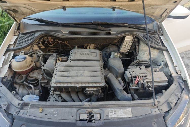 Used Volkswagen Polo 2016 1.4L Automatic Trendy Model Engine Bay