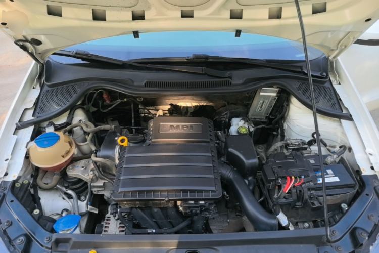 Used Volkswagen Polo 2016 1.4L Automatic Trendy Model Engine Bay