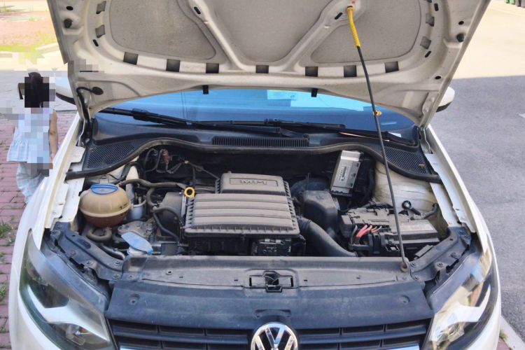 Used Volkswagen Polo 2016 1.4L Automatic Trendy Model Engine Bay