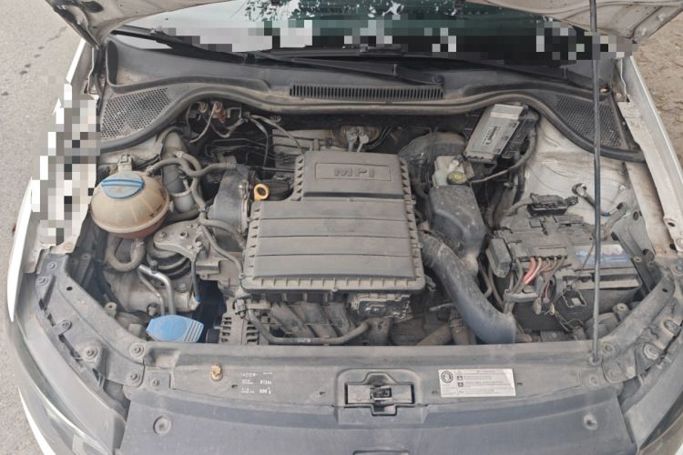 Used Volkswagen Polo 2016 1.4L Automatic Trendy Model Engine Bay