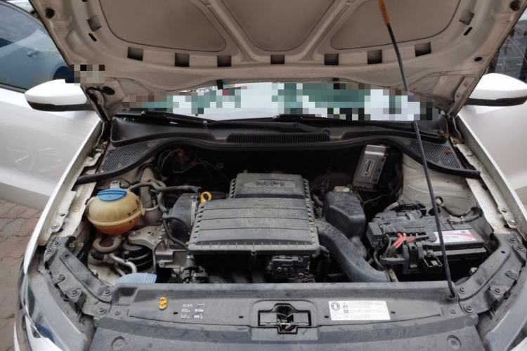 Used Volkswagen Polo 2016 1.4L Automatic Trendy Model Engine Bay