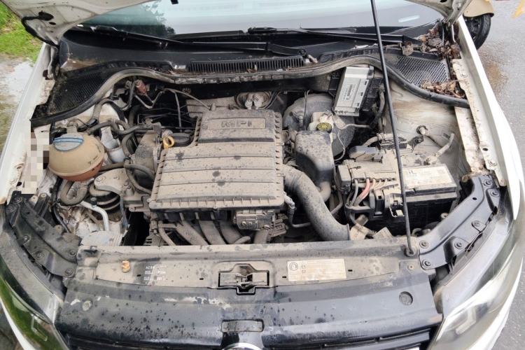 Used Volkswagen Polo 2016 1.4L Automatic Trendy Model Engine Bay