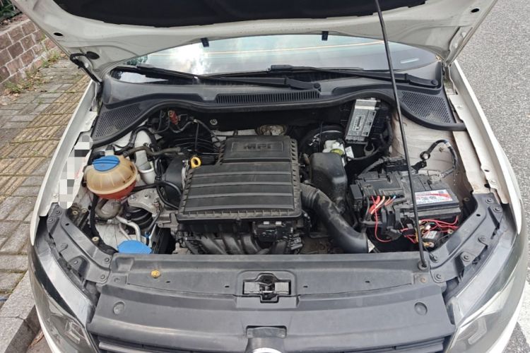 Used Volkswagen Polo 2016 1.4L Automatic Trendy Model Engine Bay