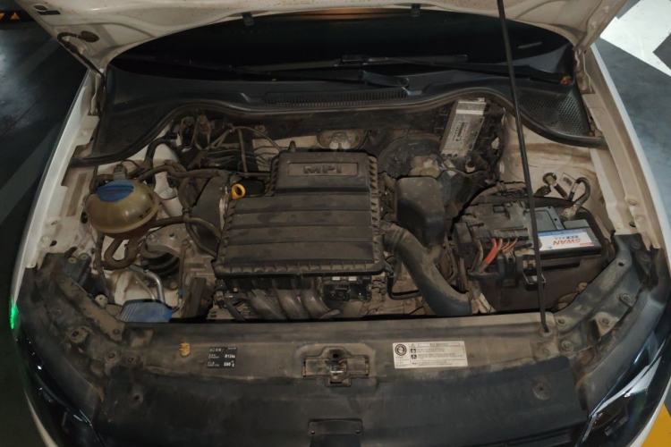 Used Volkswagen Polo 2016 1.4L Automatic Trendy Model Engine Bay