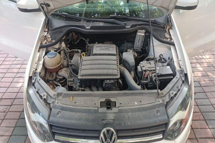 Used Volkswagen Polo 2016 1.4L Automatic Trendy Model Engine Bay