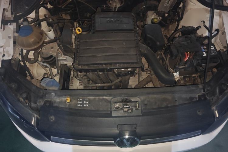 Used Volkswagen Polo 2016 1.4L Automatic Trendy Model Engine Bay