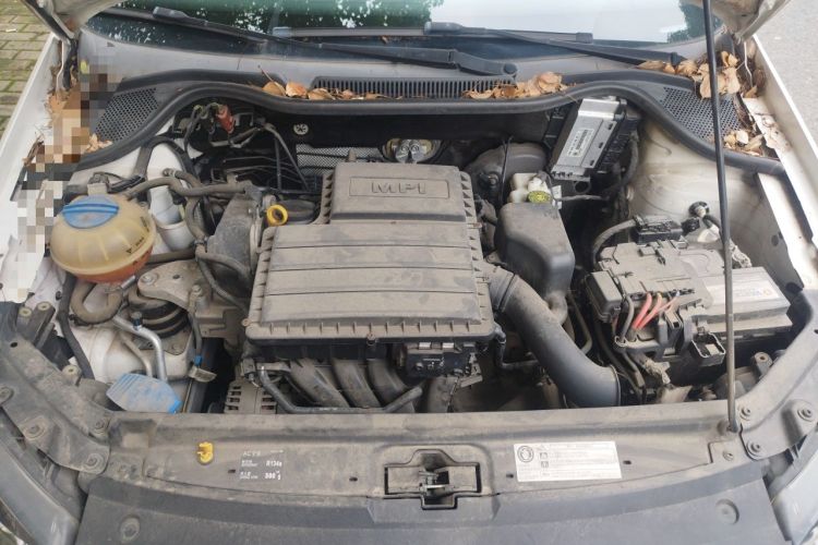 Used Volkswagen Polo 2016 1.4L Automatic Trendy Model Engine Bay