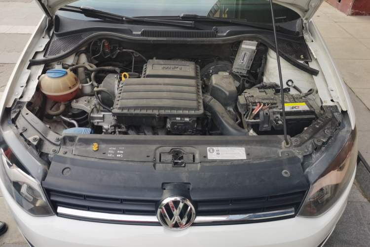 Used Volkswagen Polo 2016 1.4L Automatic Trendy Model Engine Bay