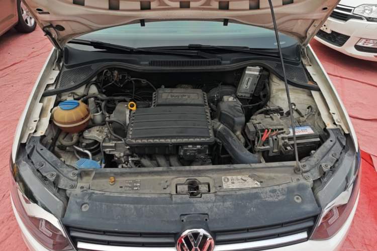 Used Volkswagen Polo 2016 1.4L Automatic Trendy Model Engine Bay