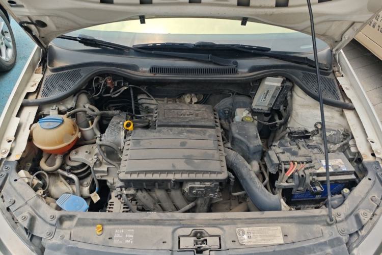 Used Volkswagen Polo 2016 1.4L Automatic Trendy Model Engine Bay
