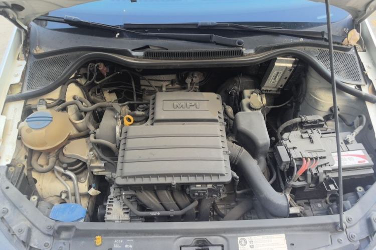 Used Volkswagen Polo 2016 1.4L Automatic Trendy Model Engine Bay