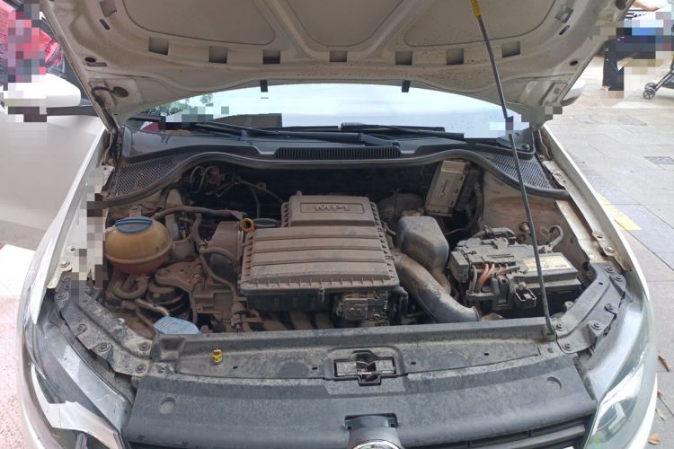 Used Volkswagen Polo 2016 1.4L Automatic Trendy Model Engine Bay