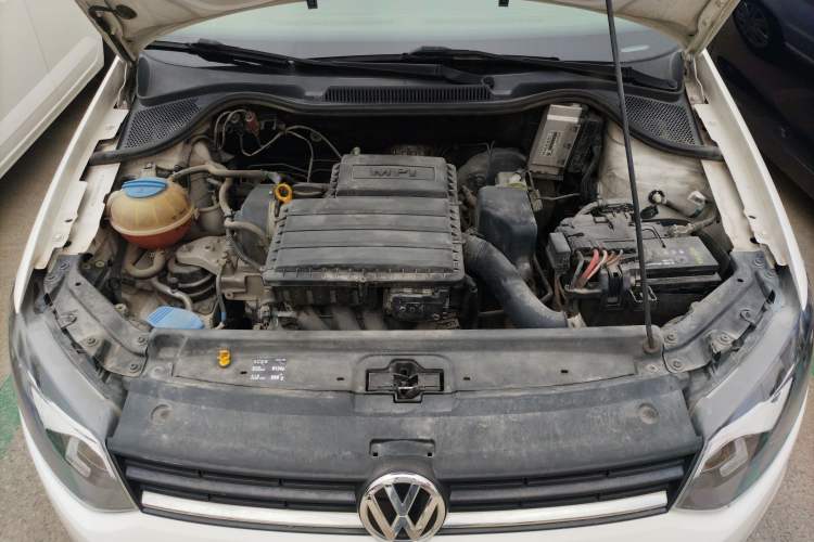 Used Volkswagen Polo 2016 1.4L Automatic Trendy Model Engine Bay