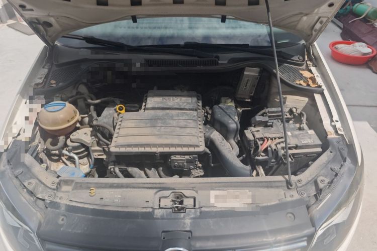 Used Volkswagen Polo 2016 1.4L Automatic Trendy Model Engine Bay