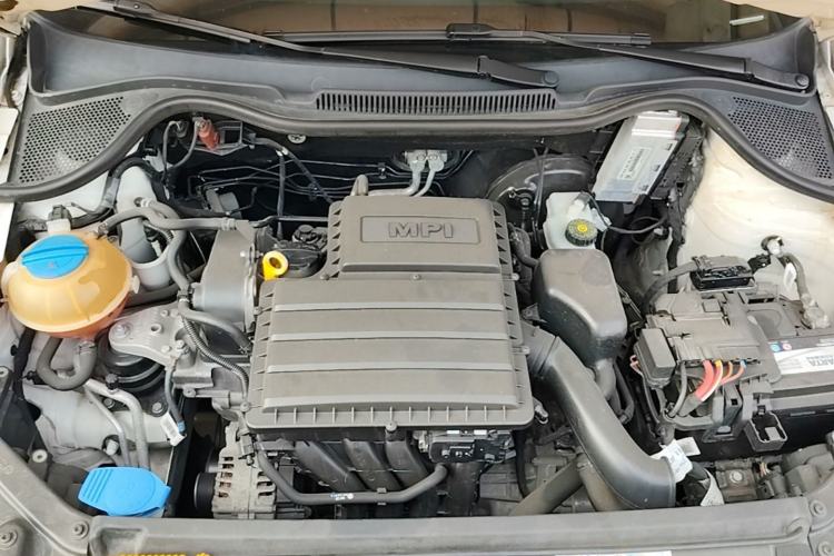 Used Volkswagen Polo 2016 1.4L Automatic Trendy Model Engine Bay