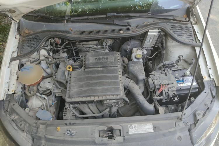Used Volkswagen Polo 2016 1.4L Automatic Trendy Model Engine Bay