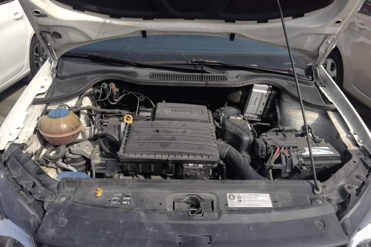 Used Volkswagen Polo 2016 1.4L Automatic Trendy Model Engine Bay