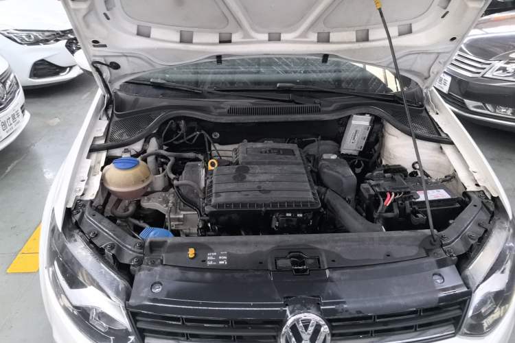 Used Volkswagen Polo 2016 1.4L Automatic Trendy Model Engine Bay