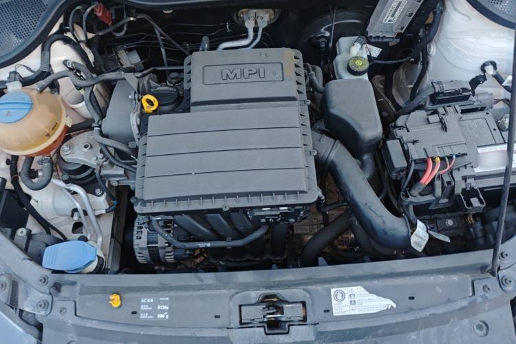 Used Volkswagen Polo 2016 1.4L Automatic Trendy Model Engine Bay